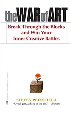 The War of Art: Break Through the Blocks and Win Your Inner Creative Battles Book Cover