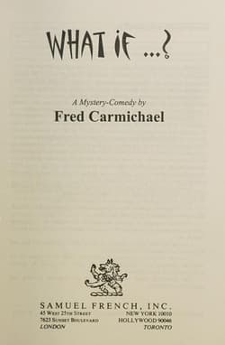 What If-- ? Book Cover