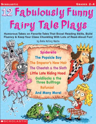 12 Fabulously Funny Fairy Tale Plays Book Cover
