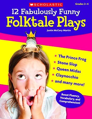 12 Fabulously Funny Folktale Plays Book Cover