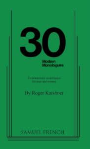 30 Modern Monologues Book Cover