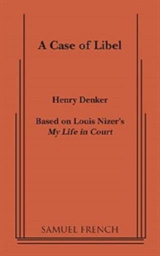 A Case Of Libel Book Cover