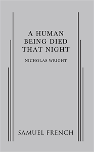 A Human Being Died That Night Book Cover