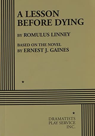 A Lesson Before Dying Book Cover