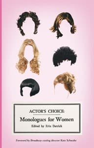 Actor's Choice: Monologues For Women Book Cover