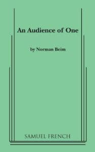 An Audience of One Book Cover