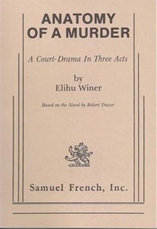 Anatomy Of A Murder Book Cover
