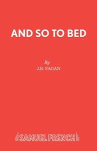 And So to Bed (Play) Book Cover