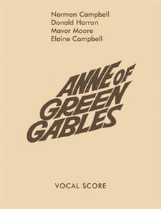 Anne Of Green Gables (Vocal Score) – Harron Version Book Cover