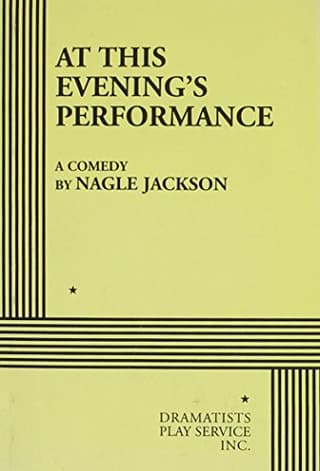 At This Evening's Performance Book Cover