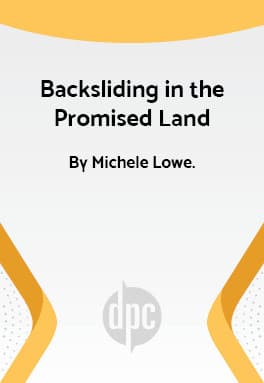 Backsliding In The Promised Land Book Cover