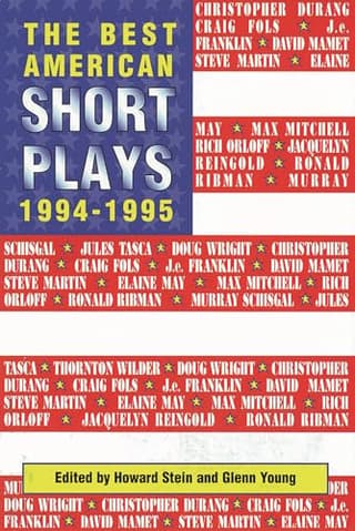 Best American Short Plays 1994-1995 Book Cover