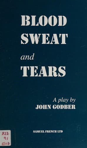 Blood, Sweat, And Tears Book Cover