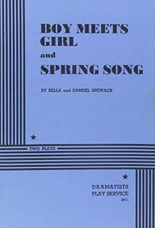 Boy Meets Girl And Spring Song Book Cover