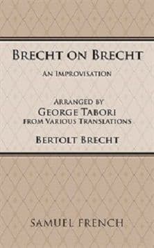 Brecht On Brecht Book Cover