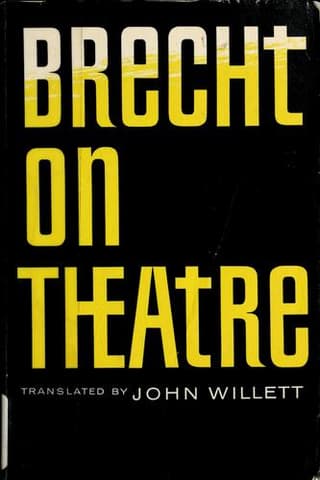 Brecht on Theatre: The Development of an Aesthetic Book Cover