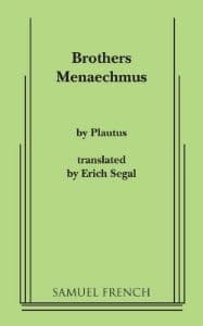 Brothers Menaechmus Book Cover