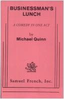 Businessman's Lunch Book Cover