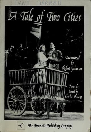 Charles Dickens' A Tale Of Two Cities Book Cover
