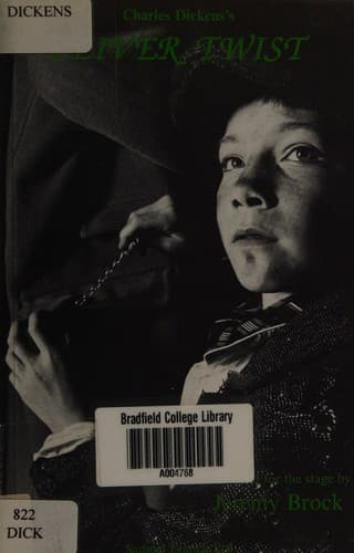 Charles Dickens's Oliver Twist Book Cover