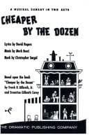 Cheaper By The Dozen - Musical Book Cover