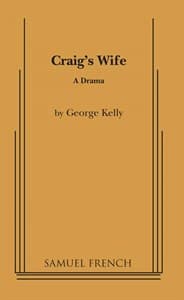 Craig's Wife Book Cover