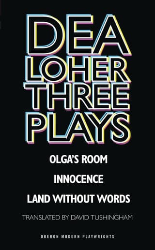 Dea Loher Book Cover