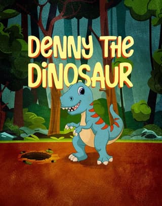 Denny the Dinosaur Book Cover