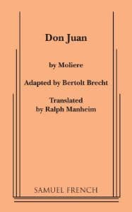 Don Juan (Brecht, Manheim) Book Cover