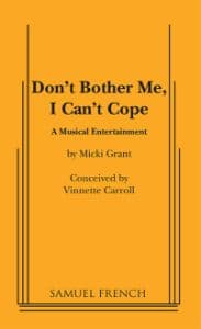 Don't Bother Me, I Can't Cope Book Cover