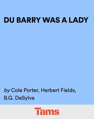 Du Barry Was A Lady Book Cover
