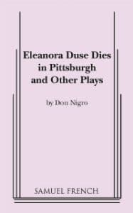 Eleanora Duse Dies in Pittsburgh & Other Plays Book Cover