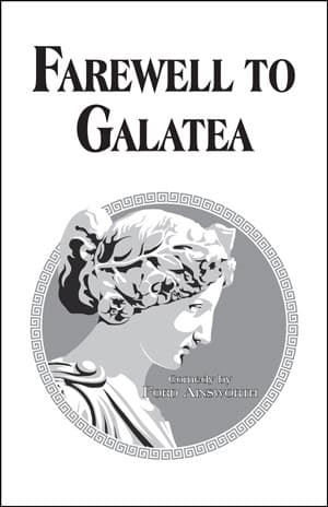 Farewell To Galatea Book Cover