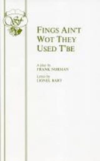 Fings Ain't Wot They Used T'be Book Cover
