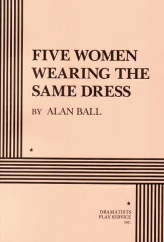 Five Women Wearing The Same Dress Book Cover