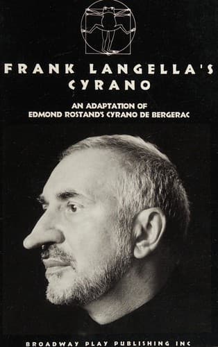 Frank Langella's Cyrano Book Cover
