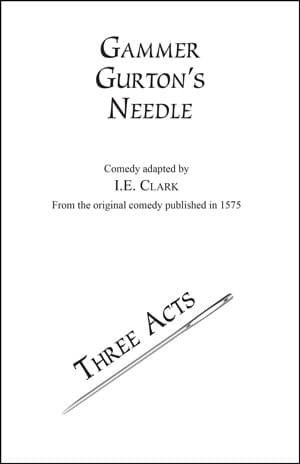 Gammer Gurton's Needle Book Cover