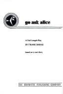 Go Ask Alice - Full Book Cover