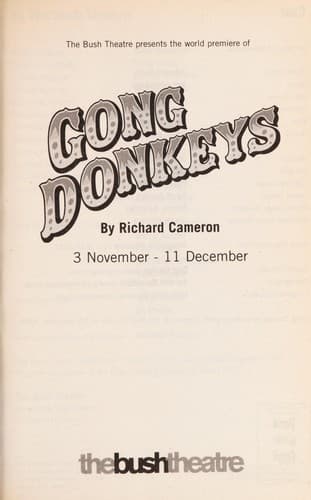 Gong Donkeys Book Cover