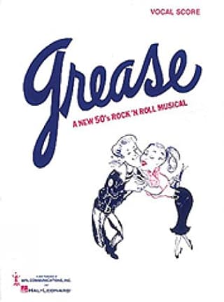 Grease - Stage Version (Vocal Score) Book Cover