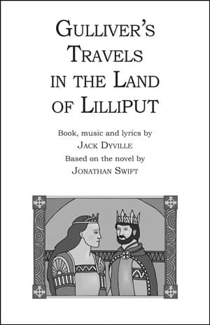 Gulliver's Travels in the Land of Lilliput Book Cover