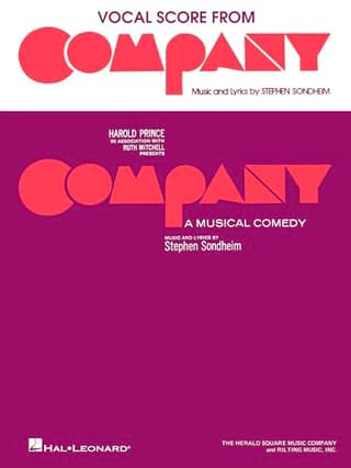 Harold Prince In Association With Ruth Mitchell Presents Company Book Cover