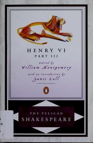 Henry VI, Part 3 Book Cover