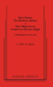 Herr Kutter, The Barbaric Barber Book Cover