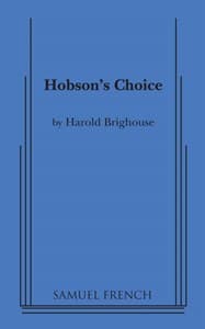Hobson's Choice Book Cover