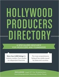 Hollywood Producers Directory: A Specialized Resource for Producers and Filmmakers Book Cover