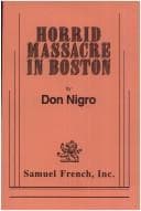 Horrid Massacre In Boston Book Cover