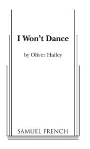 I Won't Dance Book Cover