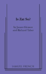 Is Zat So? Book Cover