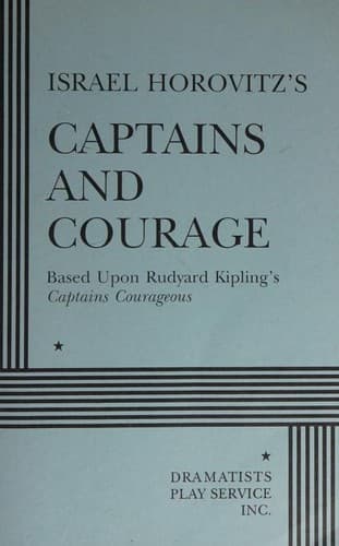 Israel Horovitz's Captains And Courage Book Cover